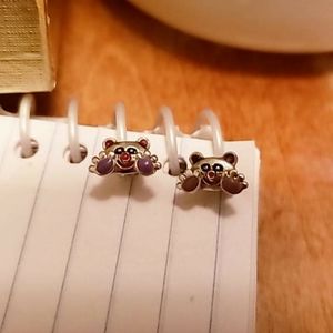 Panda Stud Earrings